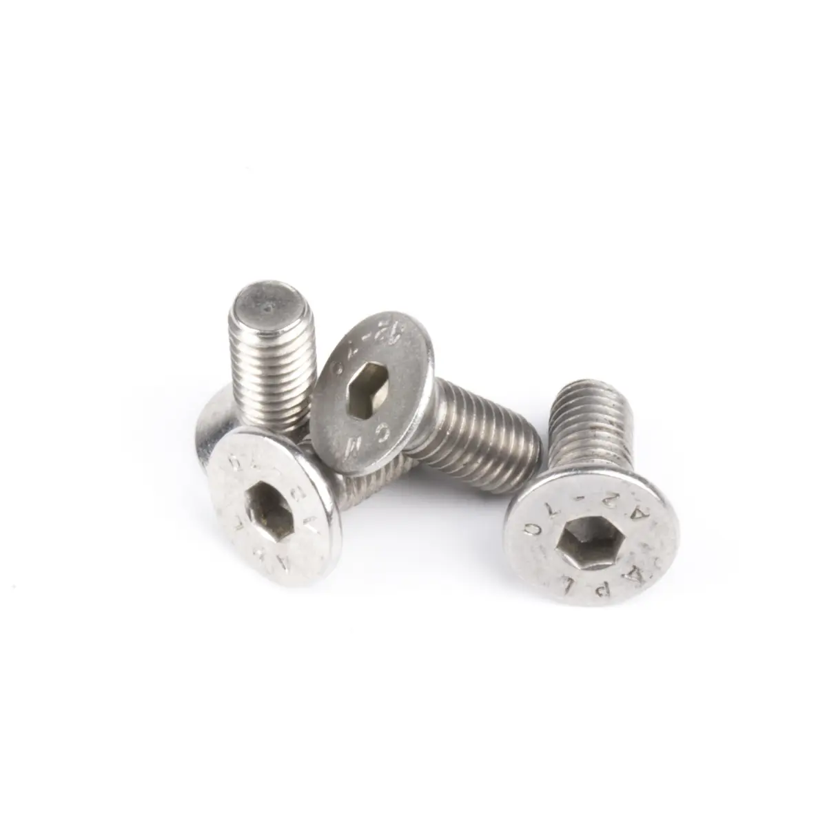 Kiinnitysruuvit ruostumattomasta teräksestä valmistetulle tarkastusluukulle