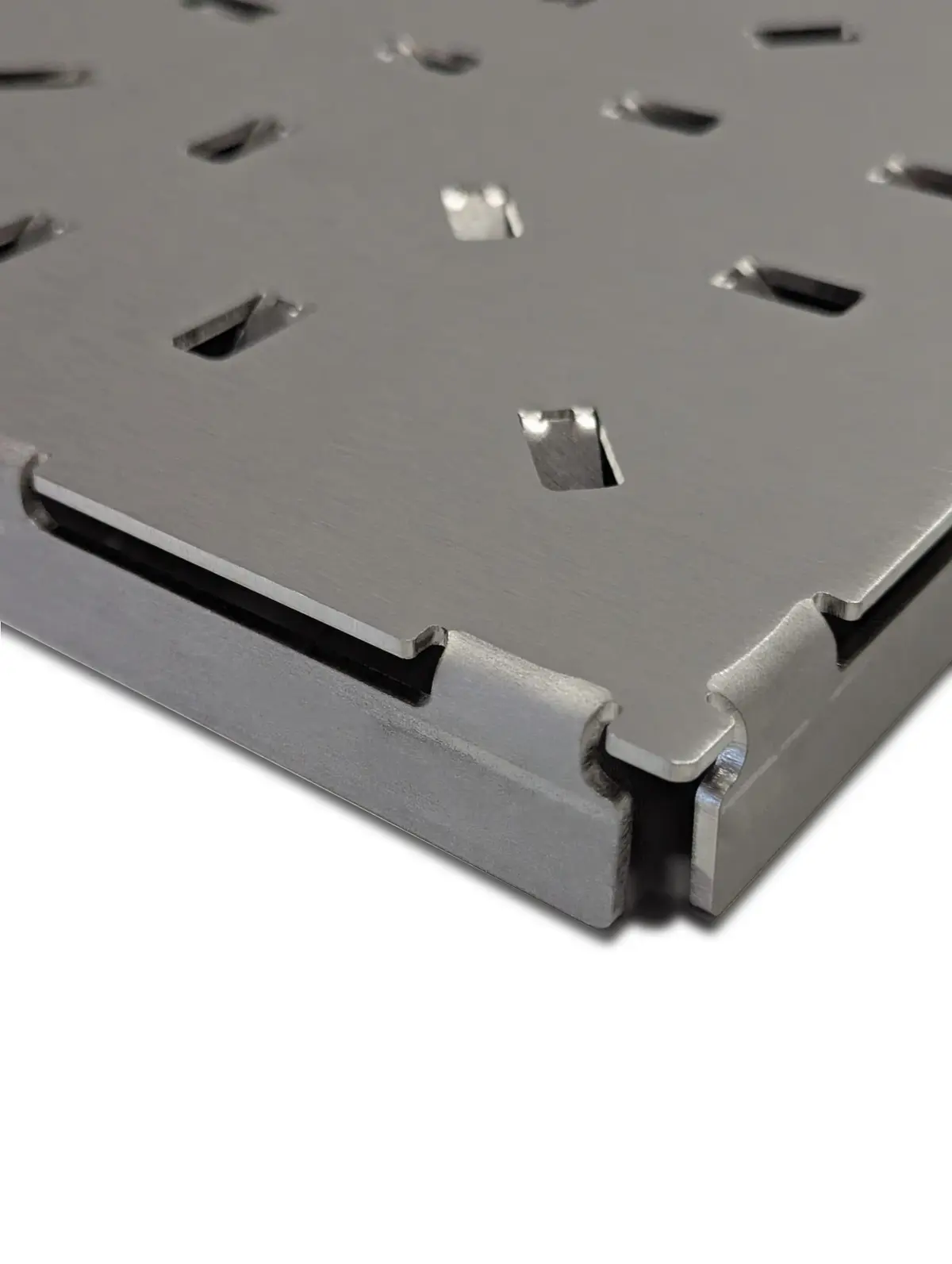 Ruostumattomat lattiapaneelit