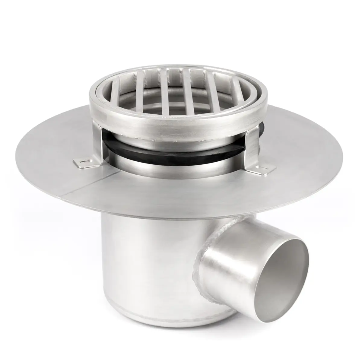 Pyöreä sivusyöttö, kaksiosainen, tikaskannella