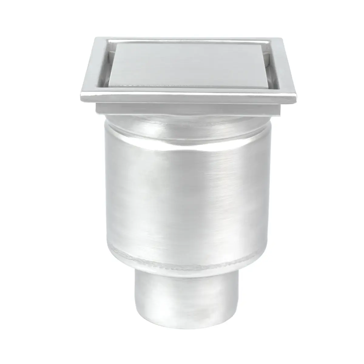 Pystysuora neliömäinen viemäri levykannella