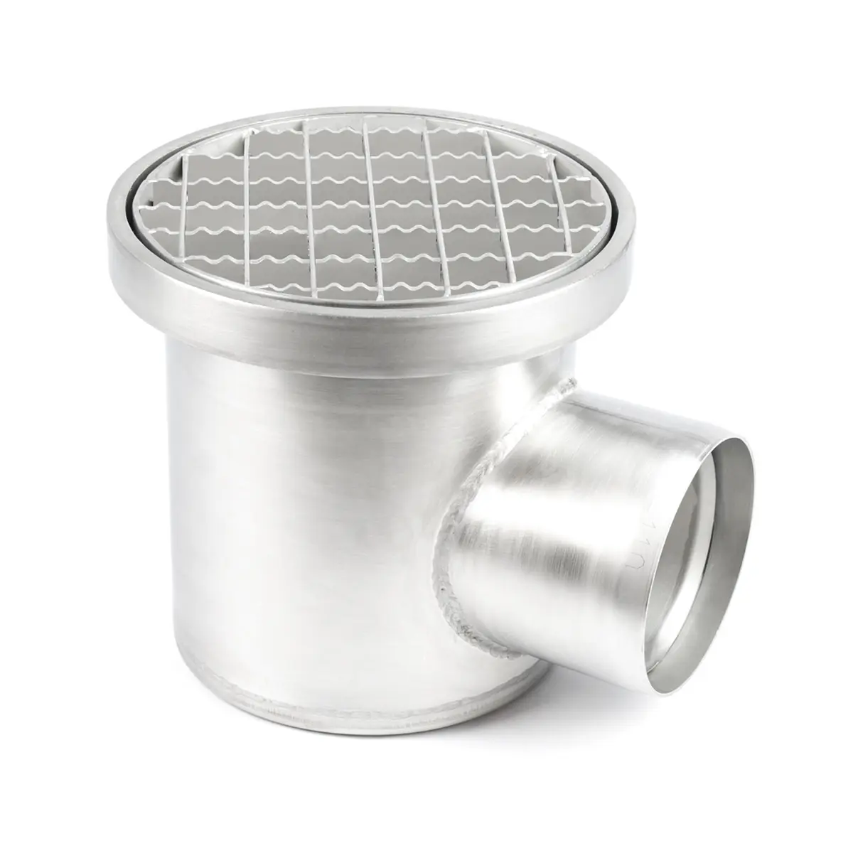 Pyöreä sivusisäänmeno liukuestekannella