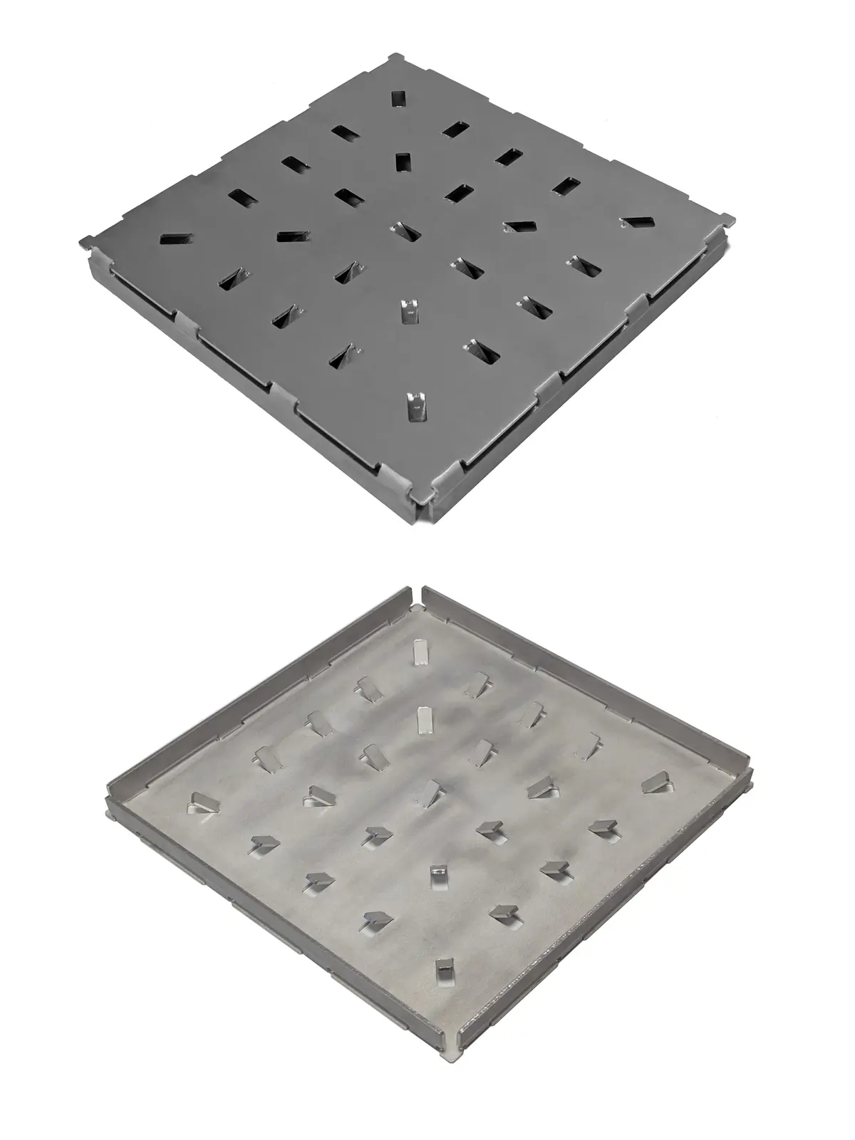 Ruostumattomat lattialevyt