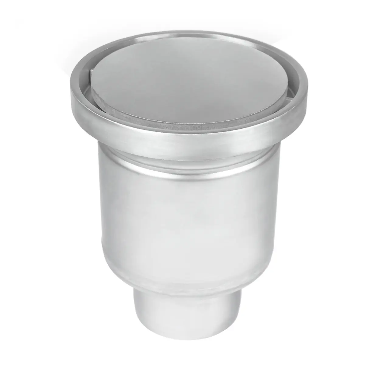 Pystysuora pyöreä viemäri levykannella